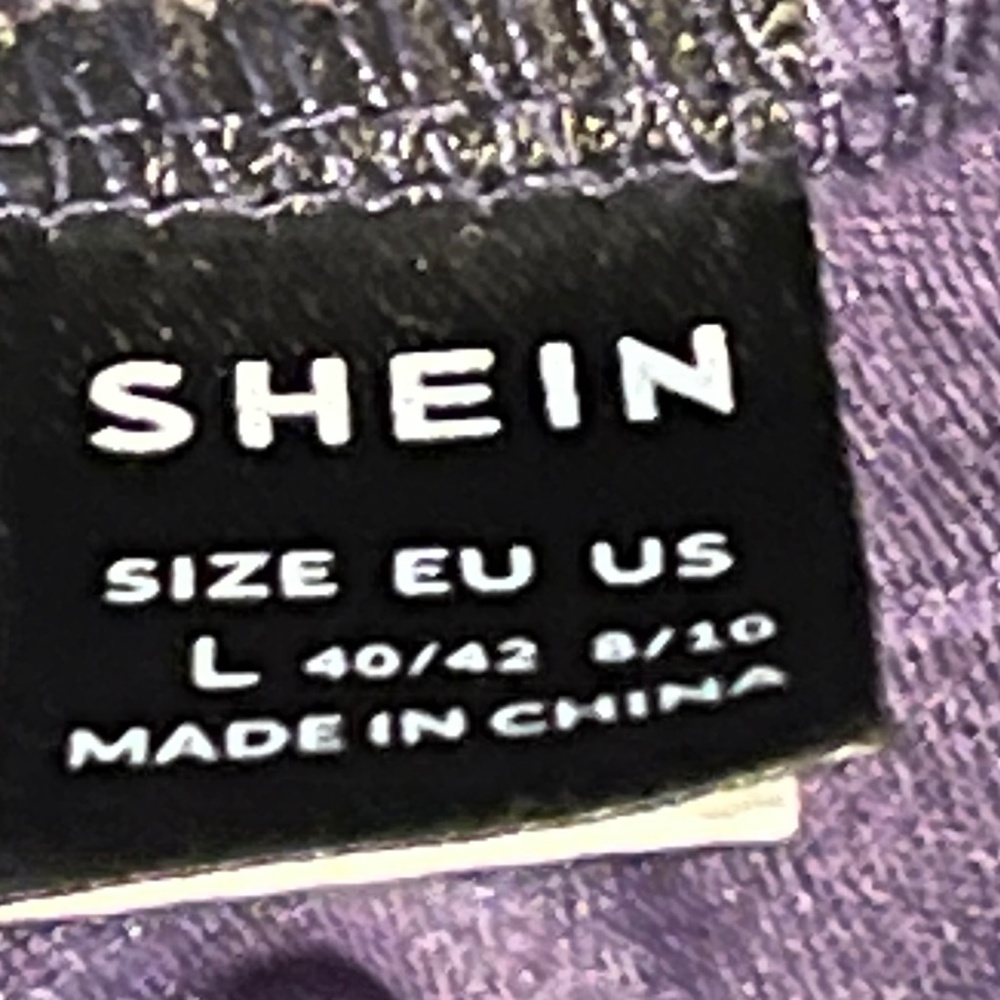 SHEIN Contrast Panel Zip-Up Hoodie Jacket & Jogger Pants 2-Piece Set Size XL - Picture 9 of 9